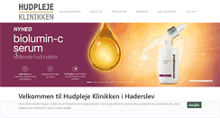 Desktop Screenshot of klinikken.eu